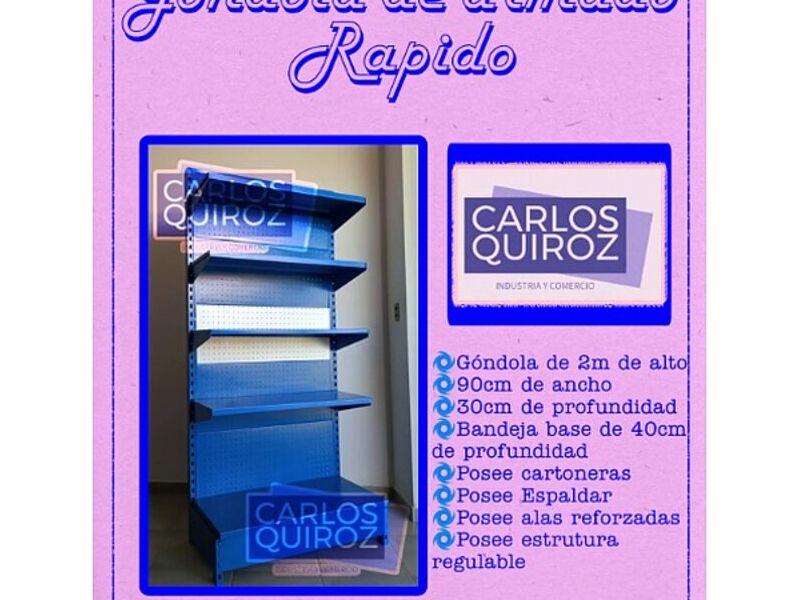 Góndolas Desmontables Bolivia