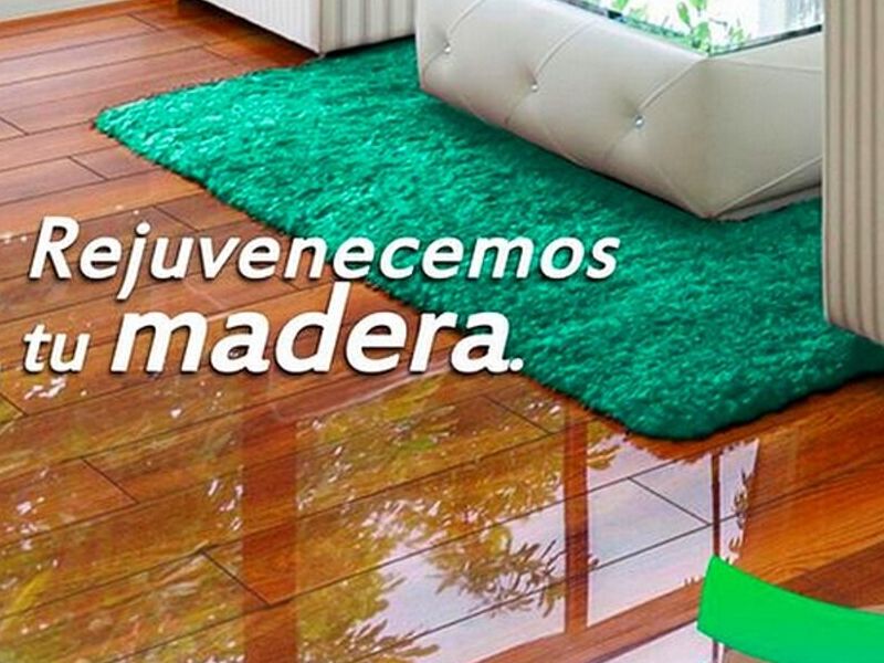 Lavado y pulido de pisos de madera