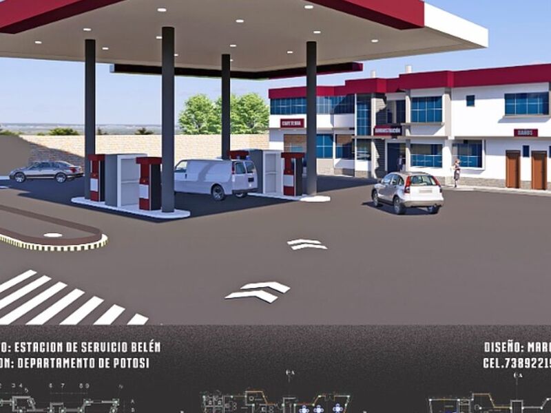 Diseño de gasolineras La Paz