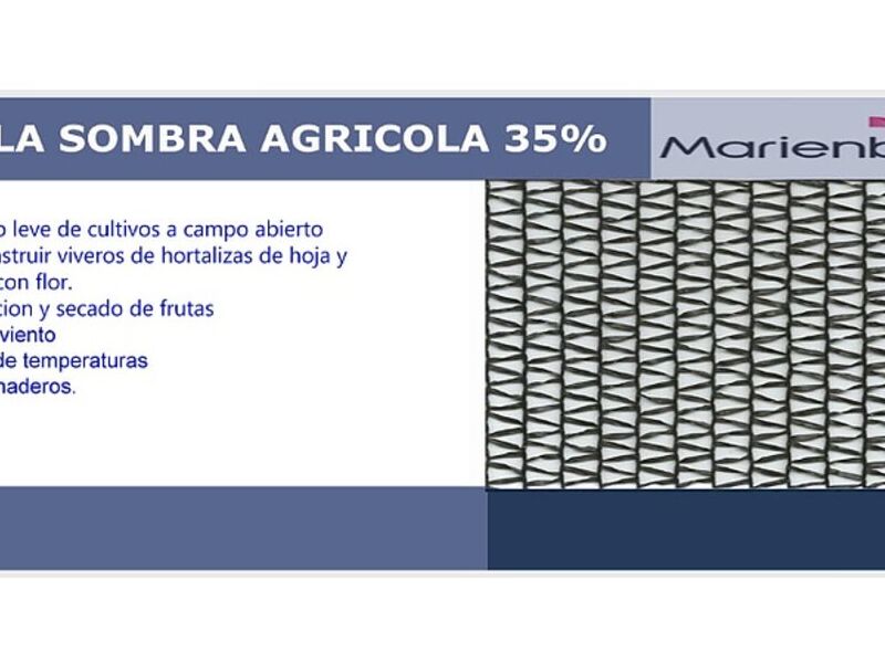 Malla sombra 35% Bolivia