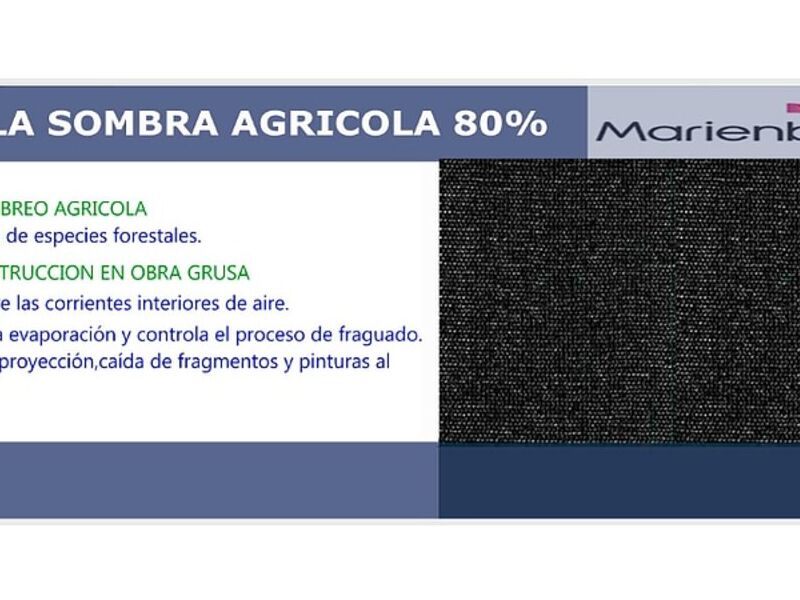 Malla sombra 80% Bolivia