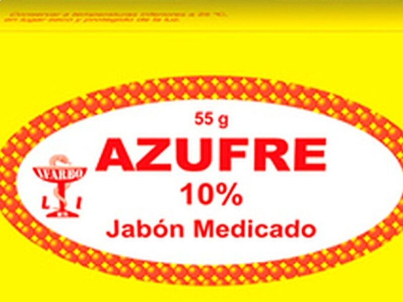 Azufre jabón medicado Bolivia