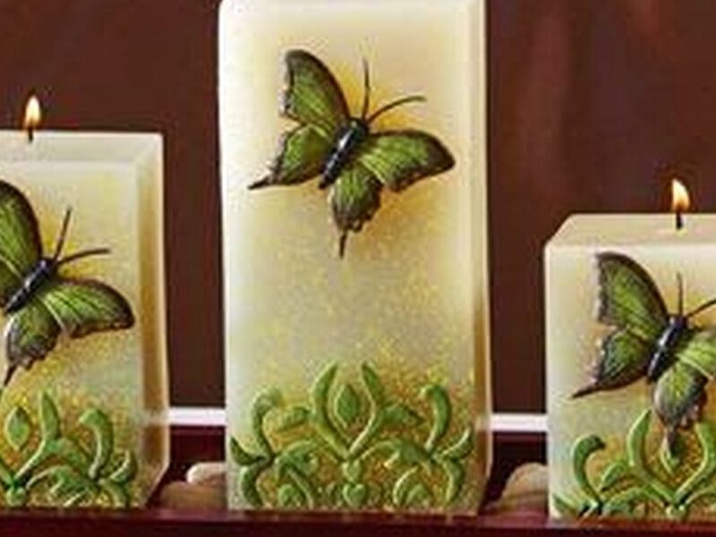 Vela  diseño distintas formas