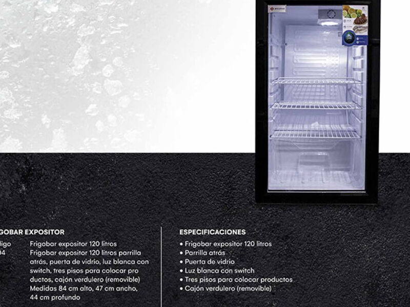 Frigobar Expositor Bolivia