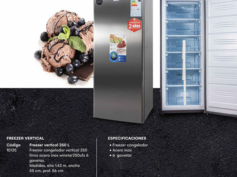 Freezer Vertical Bolivia