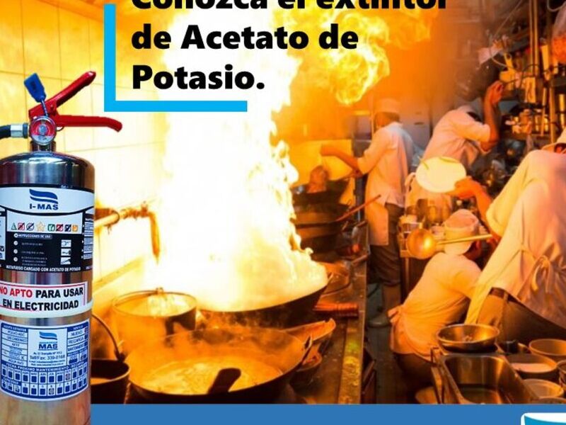EXTINTOR ACETATO POTASIO BOLIVIA SUCRE