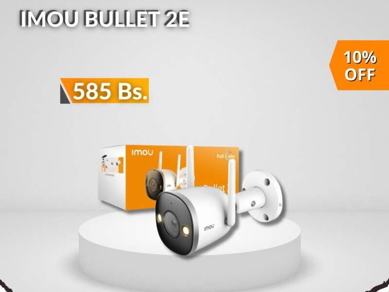 CÁMARA BULLET 2E BOLIVIA