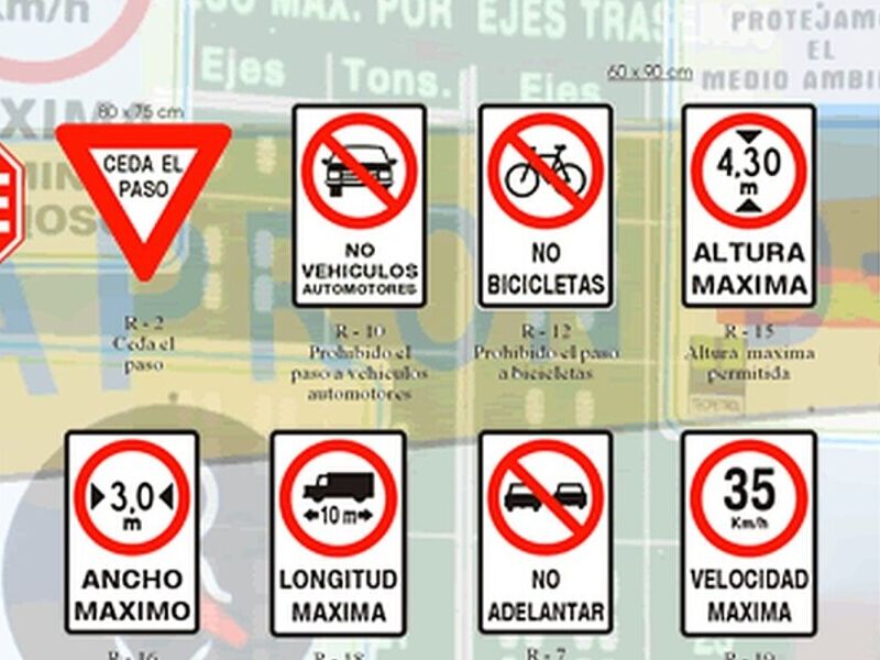 Señalización vial Cochabamba