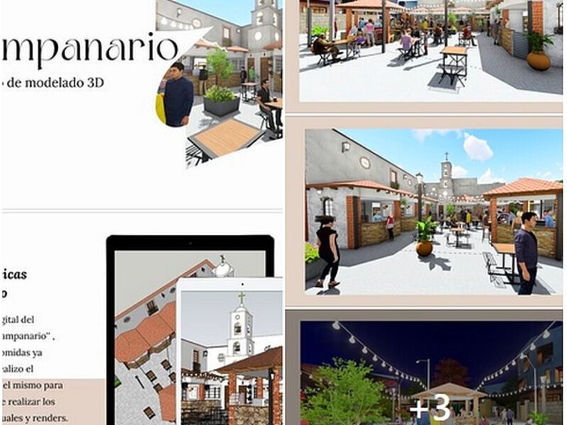 Diseño de interiores: Proyecto de modelado 3D