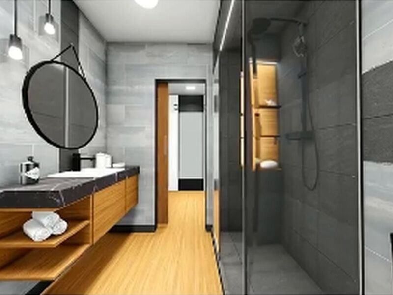 Diseño de baño y vestidor - La Paz