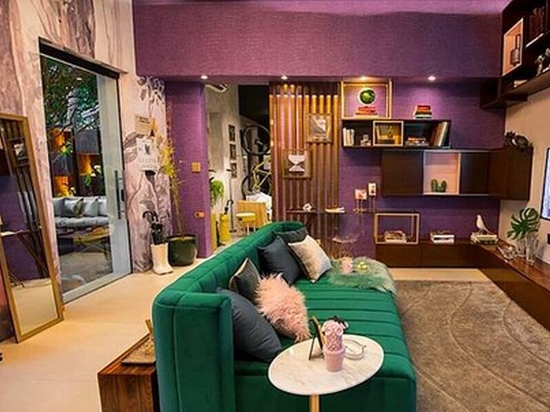 Diseño de interior: Sala ultraviolet