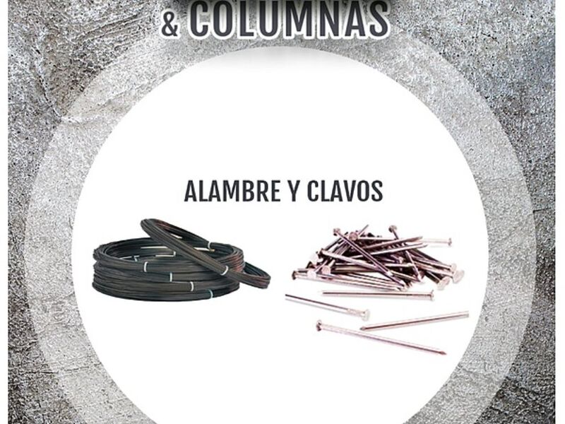 Cables clavos Bolivia
