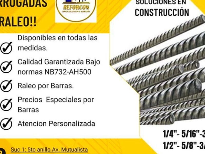 Fierro corrugado Bolivia