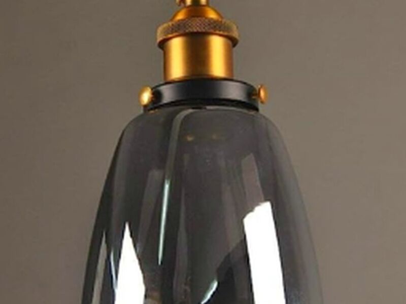 Lampara campana vidrio Bolivia