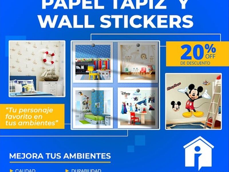 Papel tapiz y stickers Bolivia