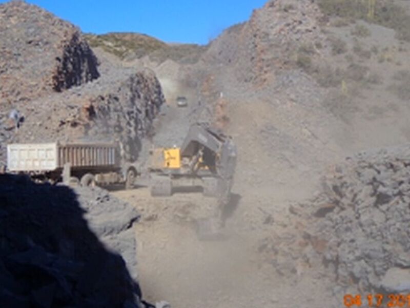 Construcción de carreteras Potosí