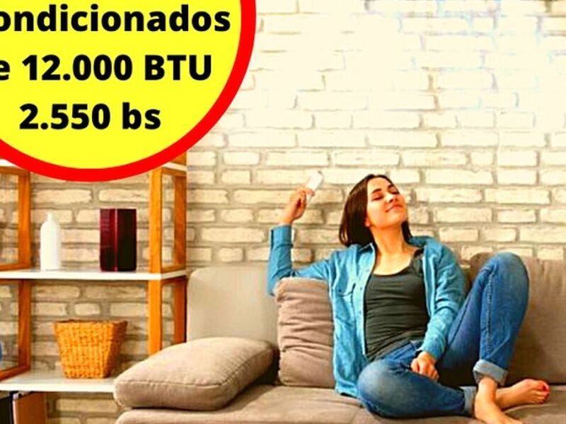 Aire acondicionado de 12.000 BTU