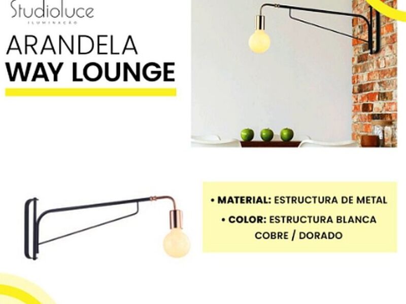 Arandela Way Lounge Bolivia 