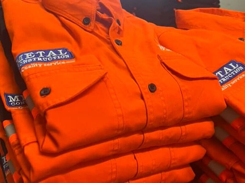 Ropa reflejante naranja Bolivia