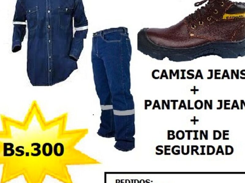 Traje trabajo Bolivia