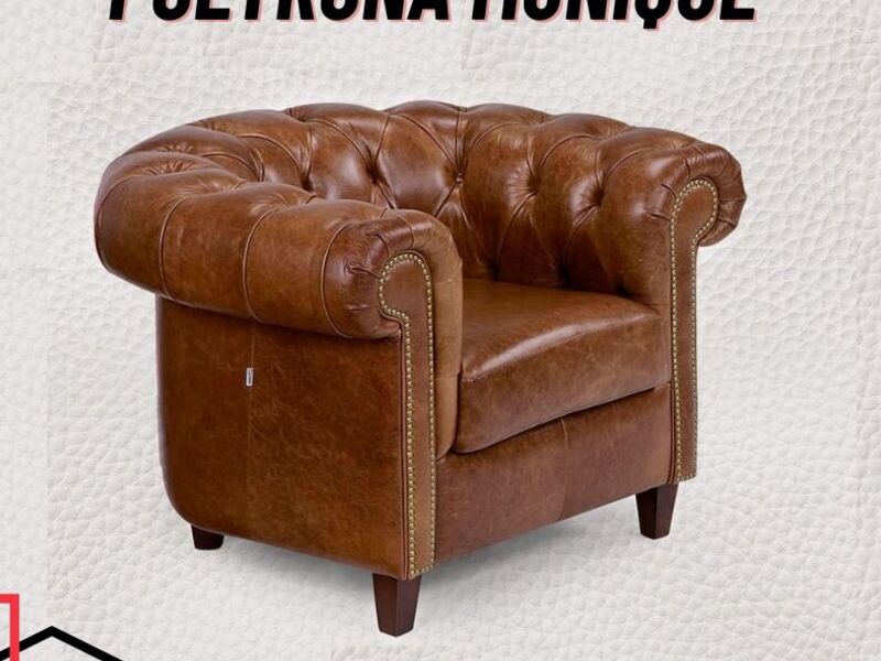 Sillón Poltrona Cuero Bolivia