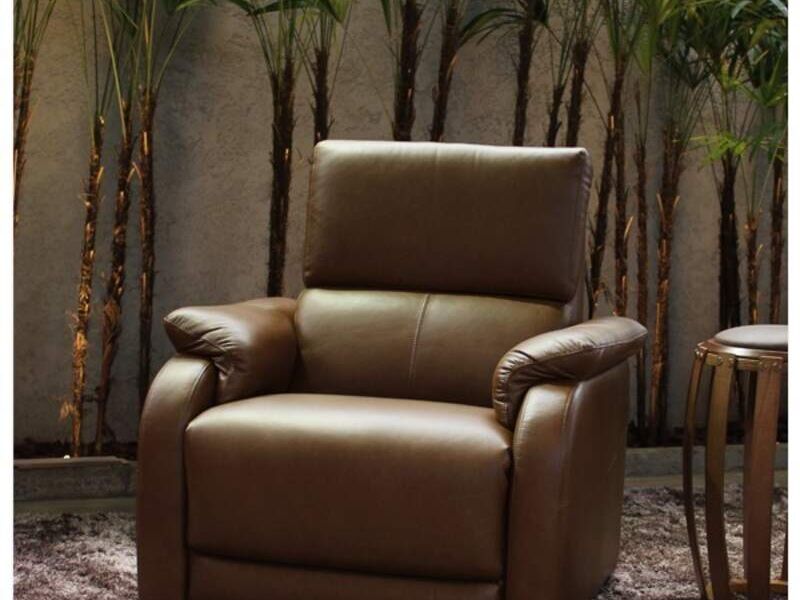 Sillón Cuero Café Bolivia