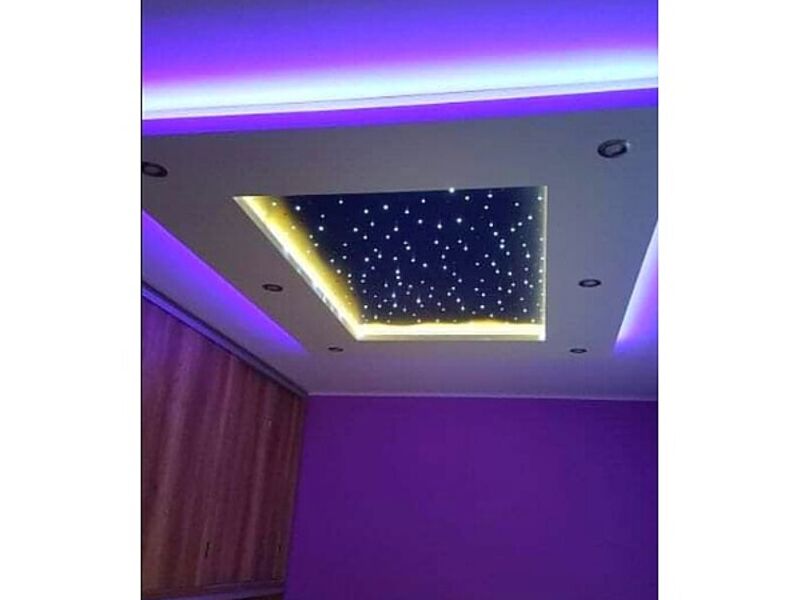 Decoración techo iluminación Bolivia