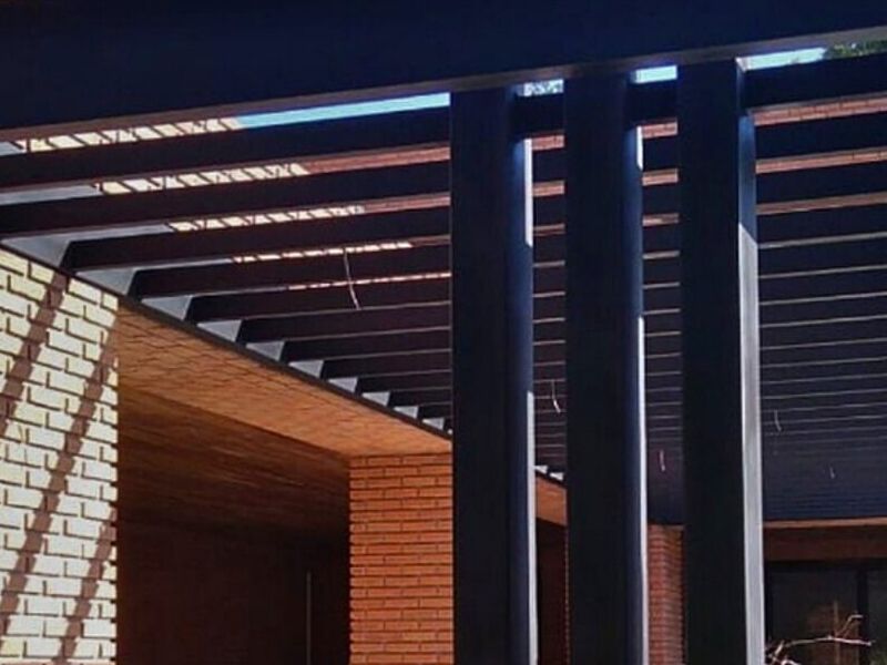 Pérgola Estructura Metálica Bolivia