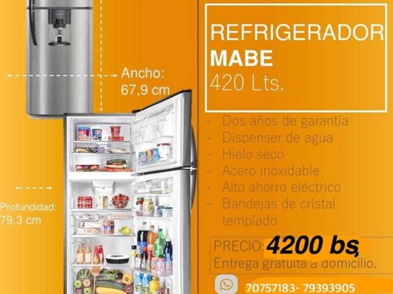 Refrigerador Mabe COCHABAMBA