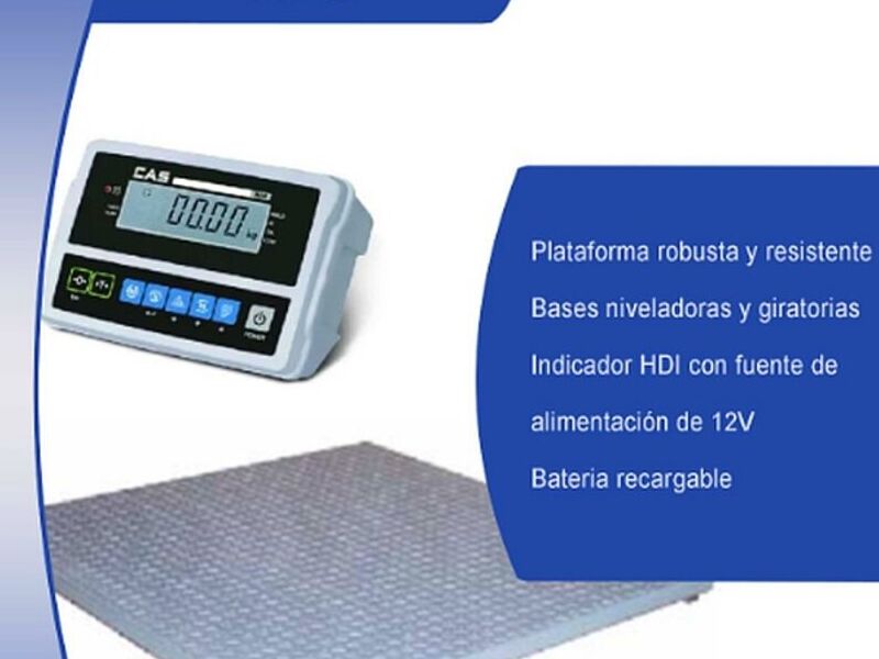 Balanza plataforma HFS Bolivia
