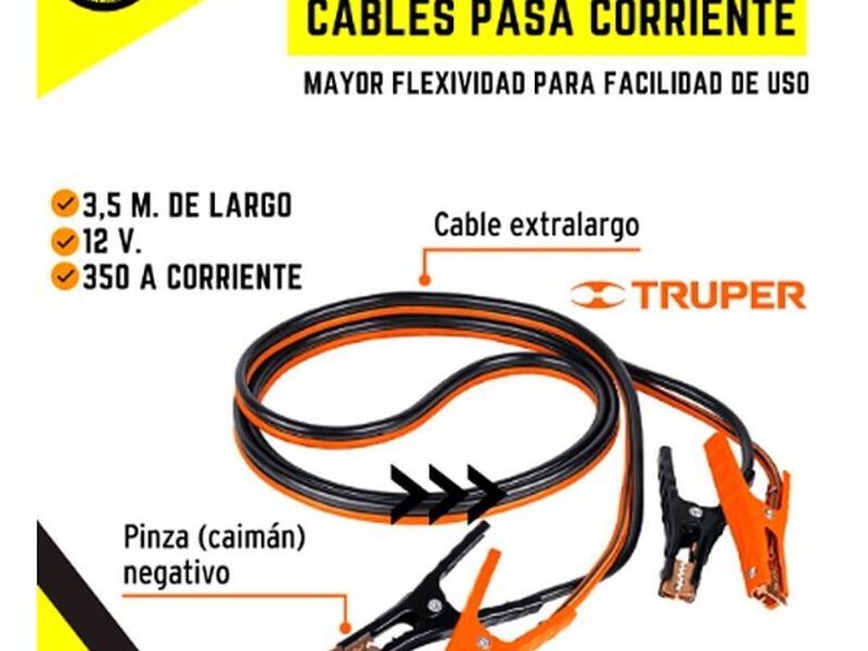 Cables pasa corriente Bolivia