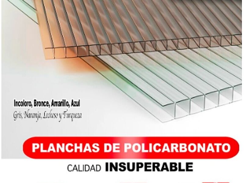 Planca de policarbonato Bolivia 