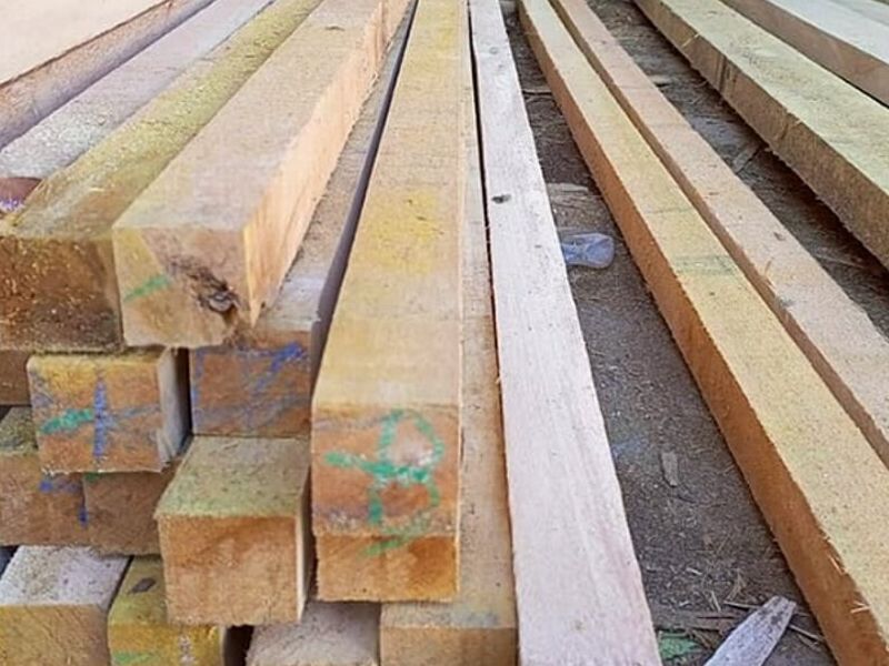Vigas madera construcción Bolivia