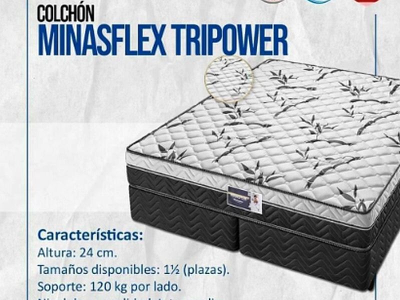 Colchón Mirasflex Tripower Bolivia 