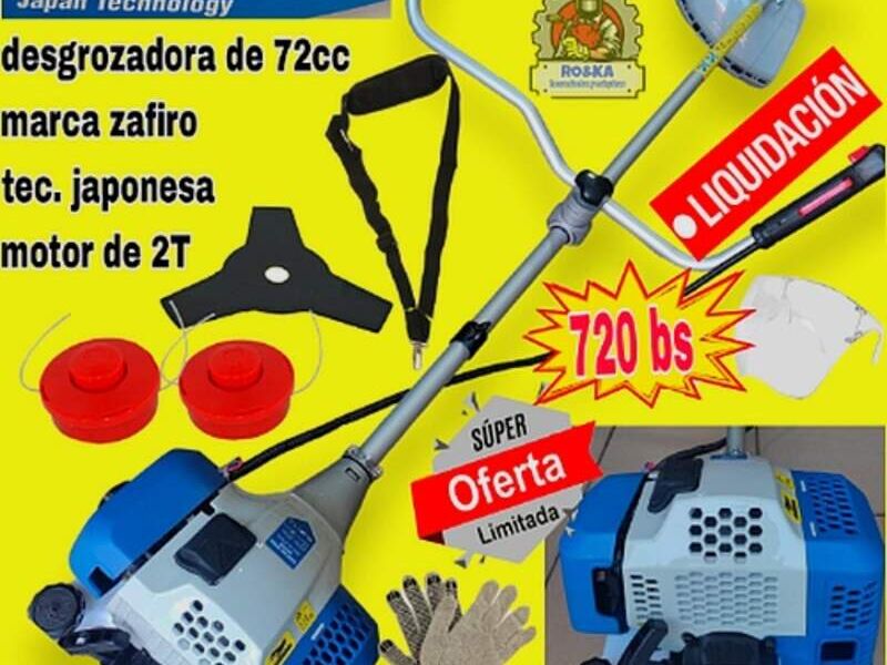 Desgrozadora 72cc Bolivia