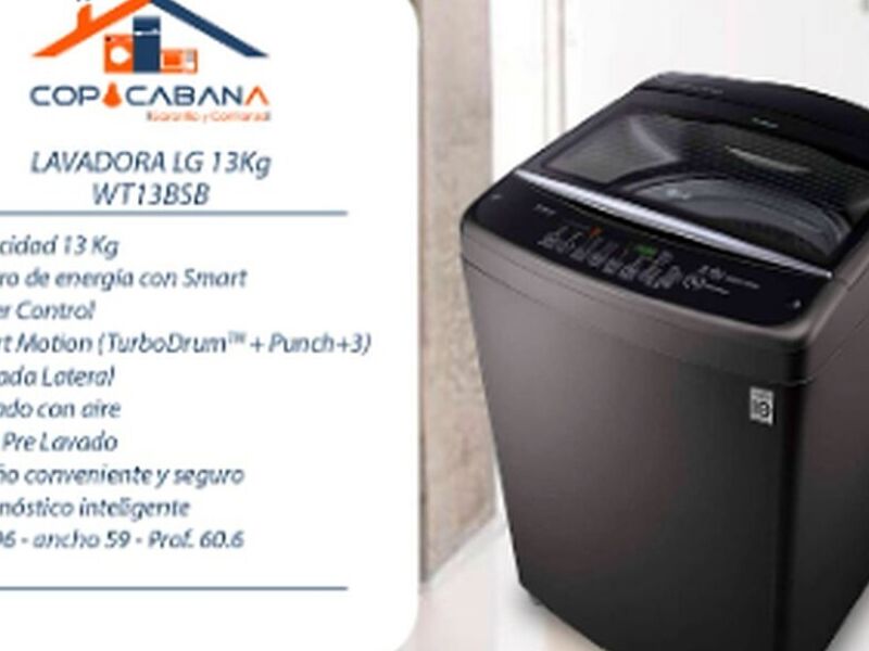 LAVADORA LG 13 KG Bolivia