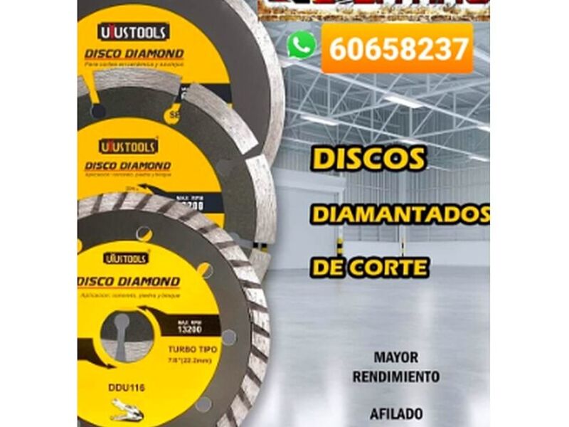 Discos Diamantados de Corte Bolivia 