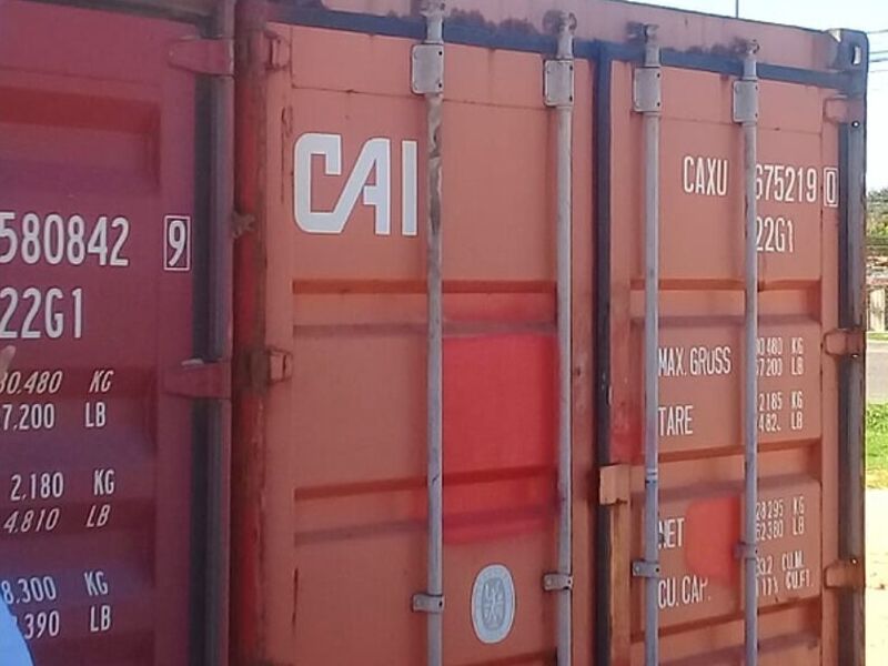 Container rojo Bolivia