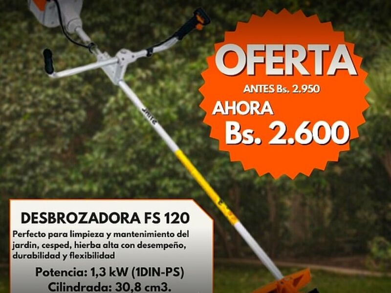 DESBROZADORA FS120