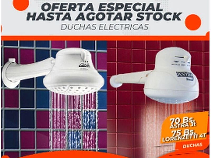 Duchas Eléctricas Bolivia 