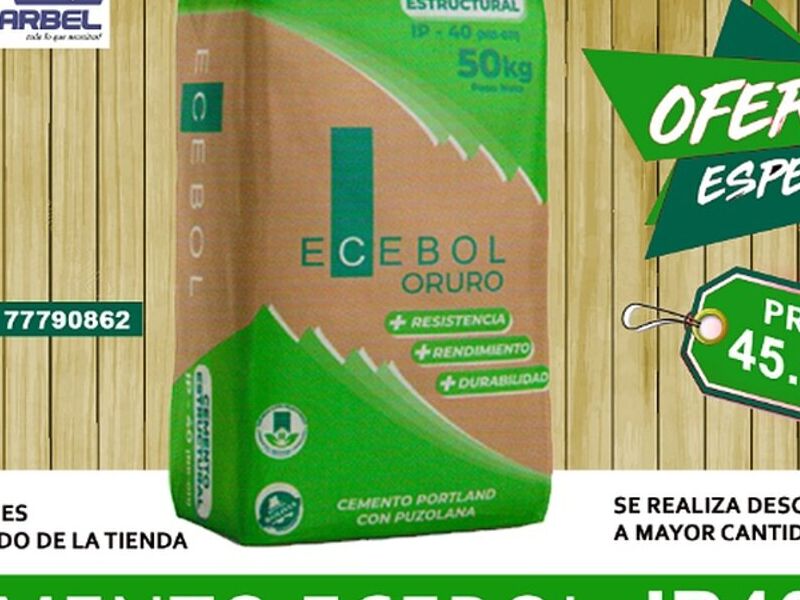 Cemento ECEBOl Bolivia 