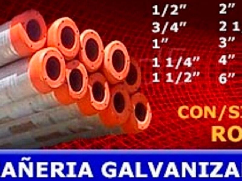 Cañeria Galvanizada Bolivia 