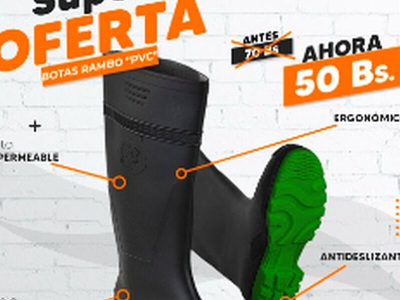 Botas PVC Bolivia 
