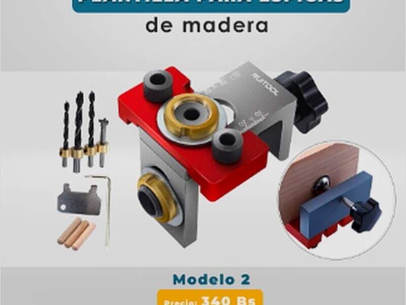 Plantilla para espigas madera Bolivia