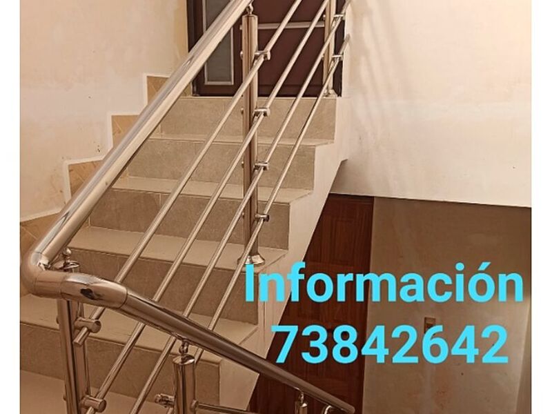 Barandas acero inoxidable Bolivia