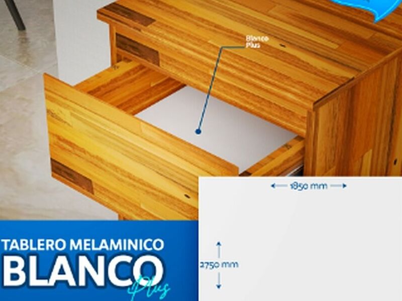 Tablero melaminico Blanco Bolivia