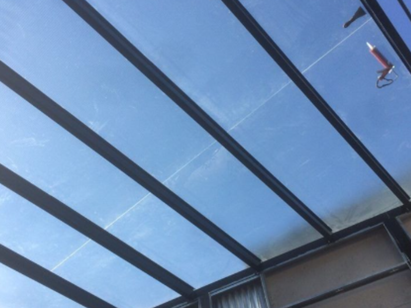 TECHADO DE VIDRIO LAMINADO BLINDEX 