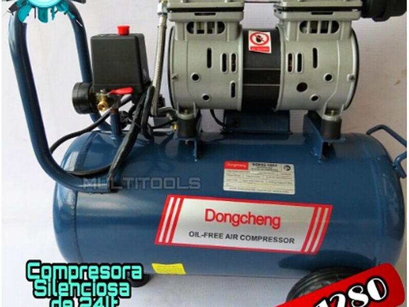 Compresora Silenciosa de 24 lt Bolivia 