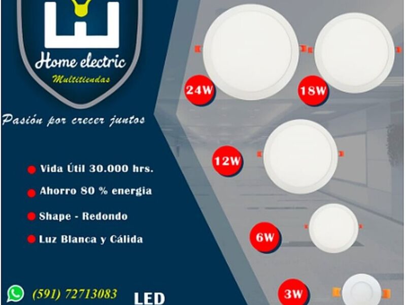Panel led Empotrar Bolivia 