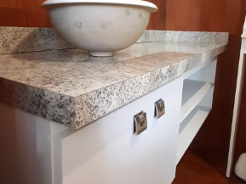 MUEBLE DE BAÑO CON GRANITO MAKITTA LA PAZ